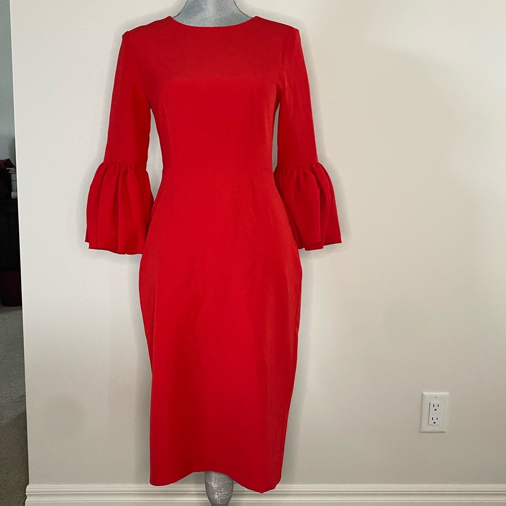 Beautiful Red Orange Dress